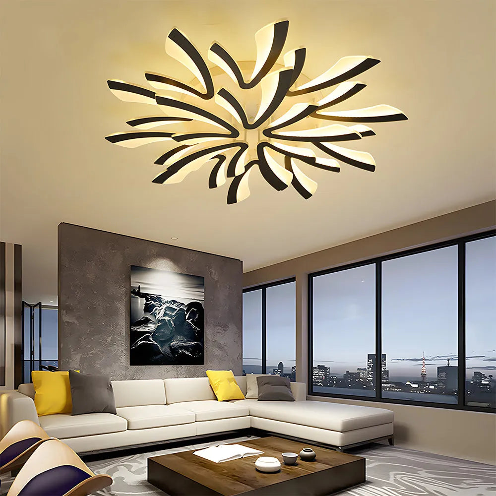 Ceiling Light Acrylic Petal Nordic Style | Melior