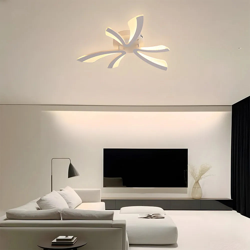 Ceiling Light Acrylic Petal Nordic Style | Melior