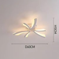 Ceiling Light Acrylic Petal Nordic Style | Melior