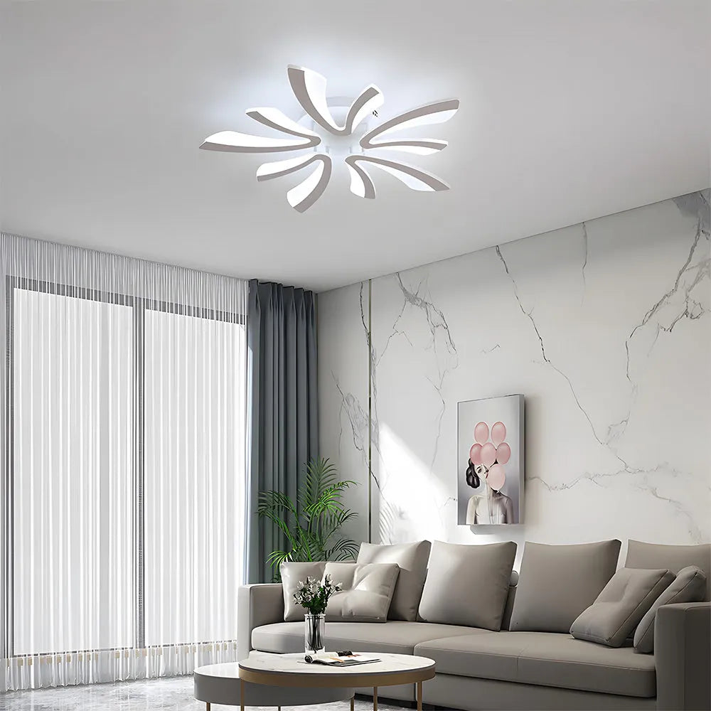 Ceiling Light Acrylic Petal Nordic Style | Melior