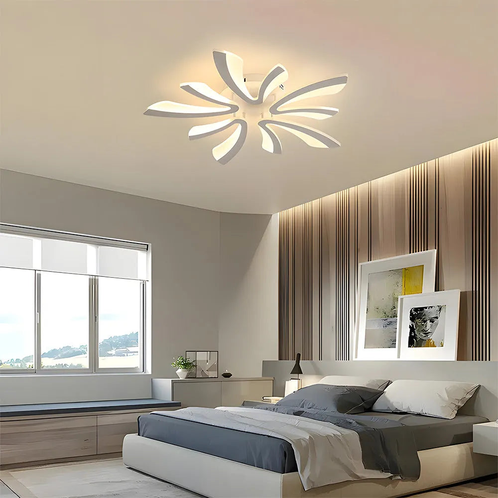 Ceiling Light Acrylic Petal Nordic Style | Melior