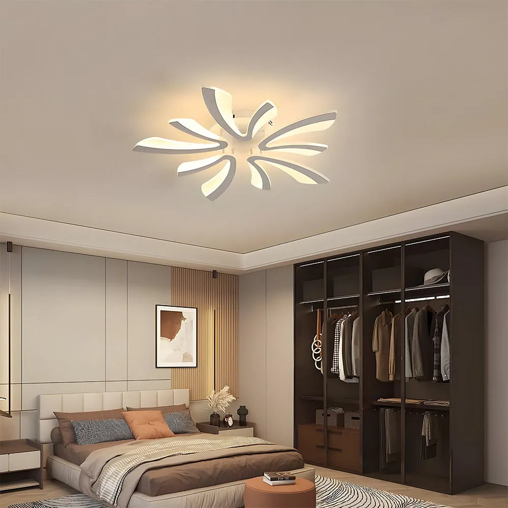 Ceiling Light Acrylic Petal Nordic Style | Melior