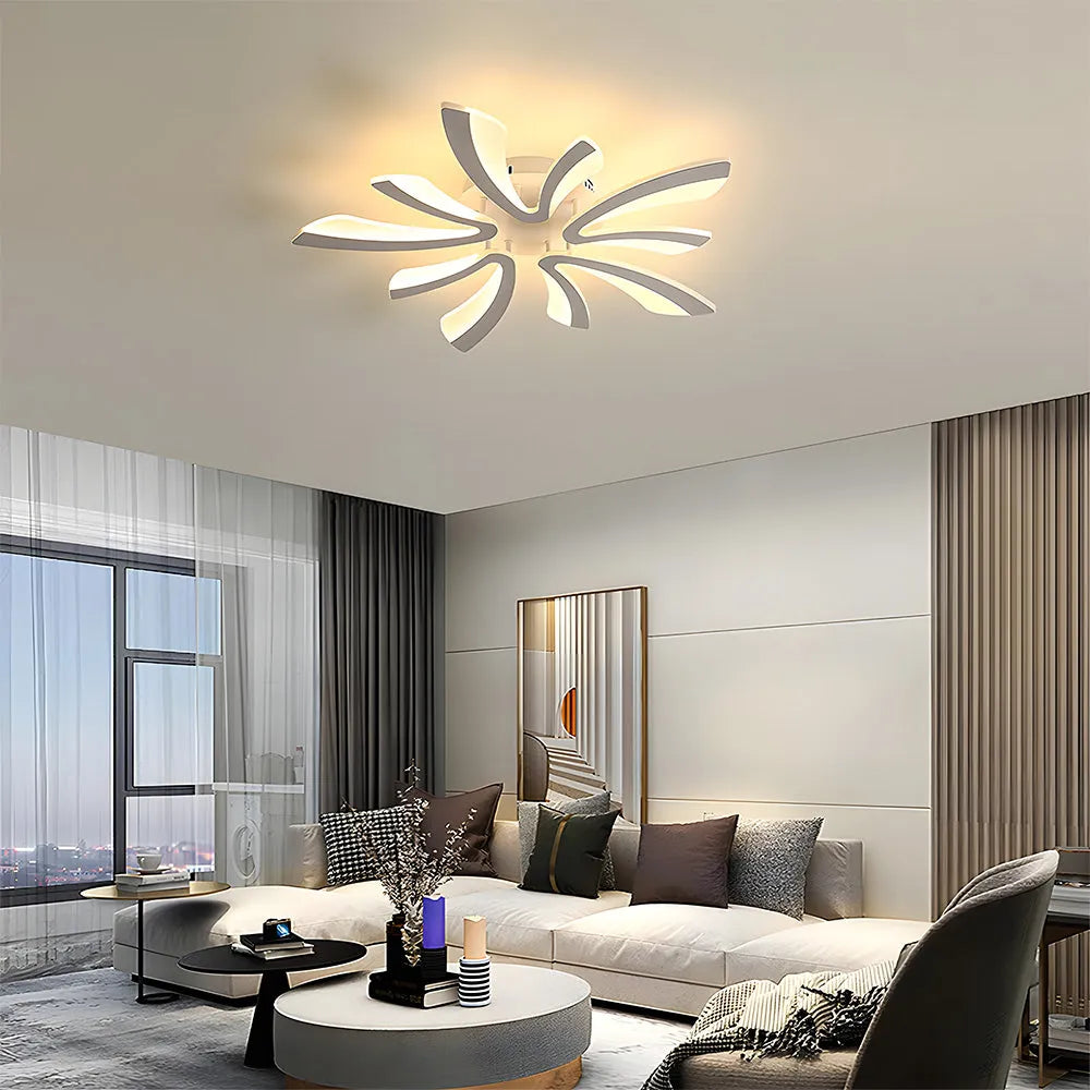 Ceiling Light Acrylic Petal Nordic Style | Melior