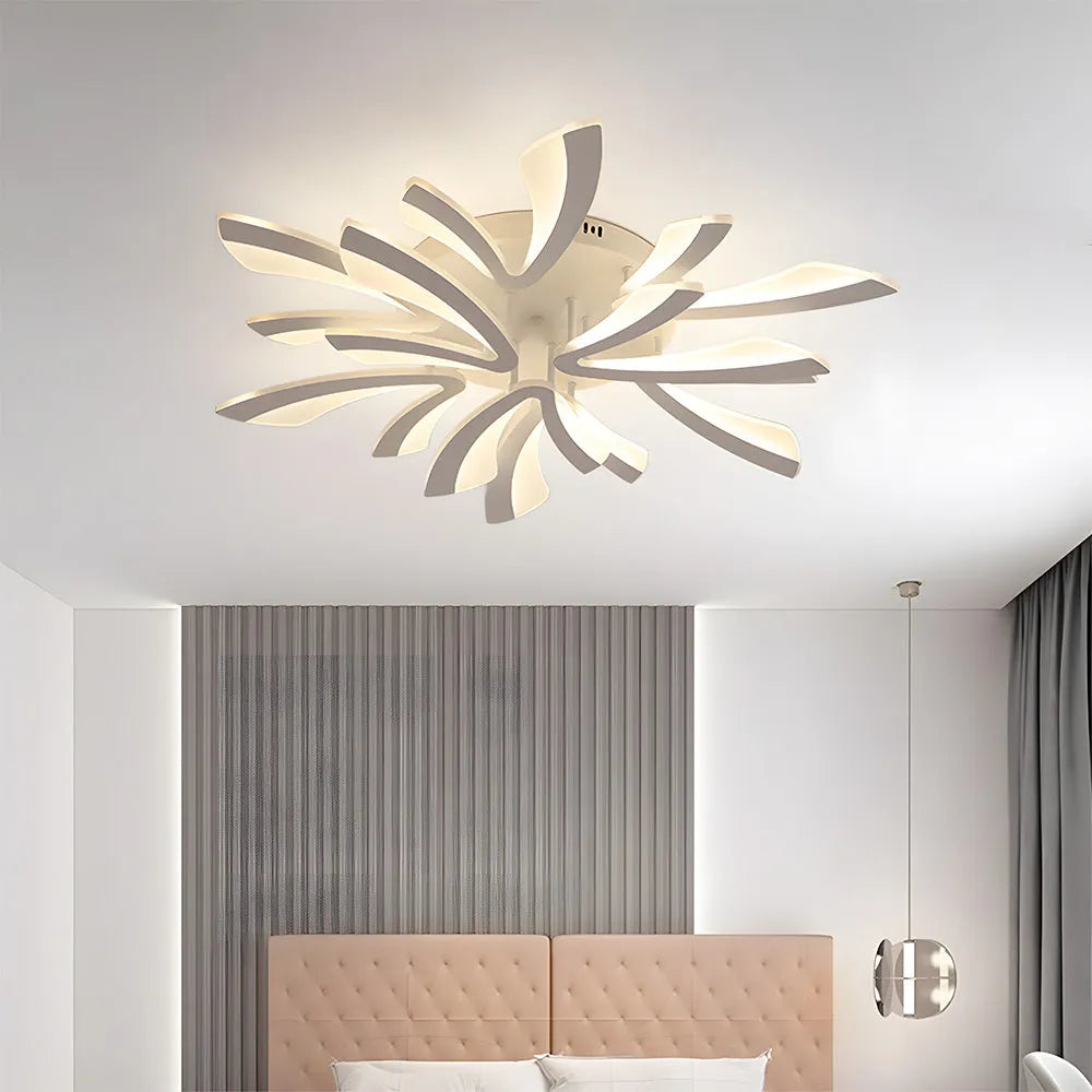 Ceiling Light Acrylic Petal Nordic Style | Melior