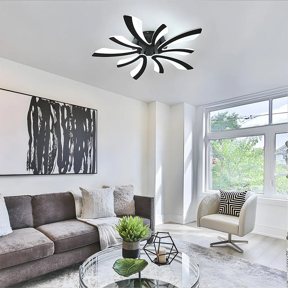 Ceiling Light Acrylic Petal Nordic Style | Melior