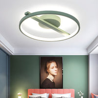 Ceiling Light Acrylic Ring Modern Flush Mount | Alvona