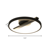 Ceiling Light Acrylic Ring Modern Flush Mount | Alvona
