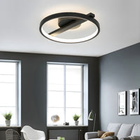 Ceiling Light Acrylic Ring Modern Flush Mount | Alvona