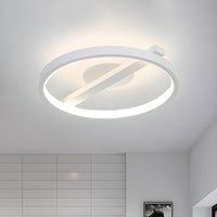 Ceiling Light Acrylic Ring Modern Flush Mount | Alvona