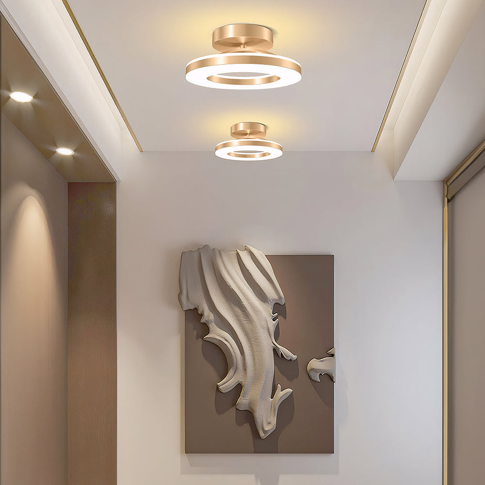 Ceiling Light Acrylic Round Modern Corridor Style | Finmar