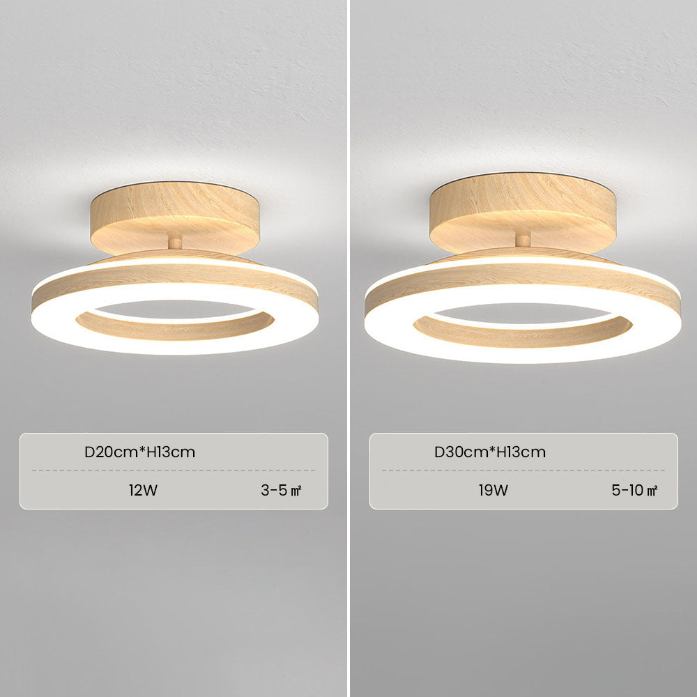 Ceiling Light Acrylic Round Modern Corridor Style | Finmar