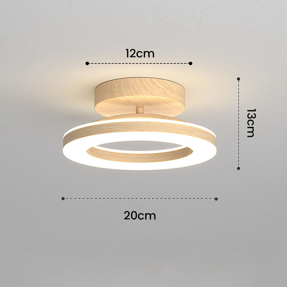 Ceiling Light Acrylic Round Modern Corridor Style | Finmar