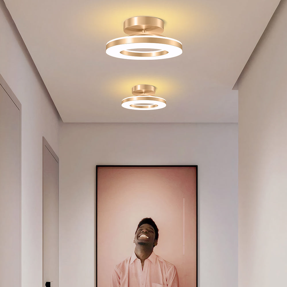 Ceiling Light Acrylic Round Modern Corridor Style | Finmar