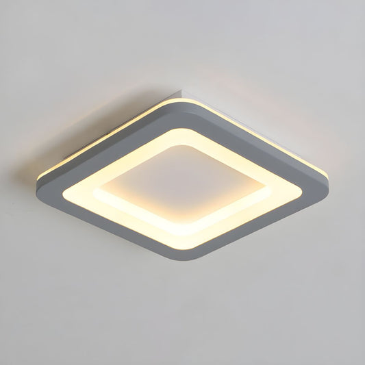 Ceiling Light Acrylic Square Nordic Modern Flush Mount | Noreli
