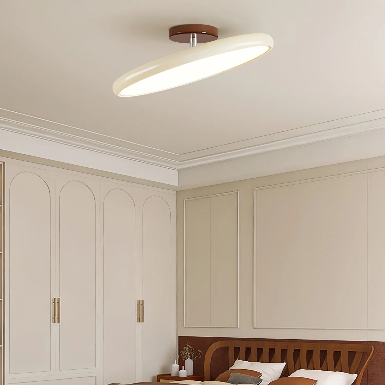 Ceiling Light Adjustable LED with Circular Shade | Drifto