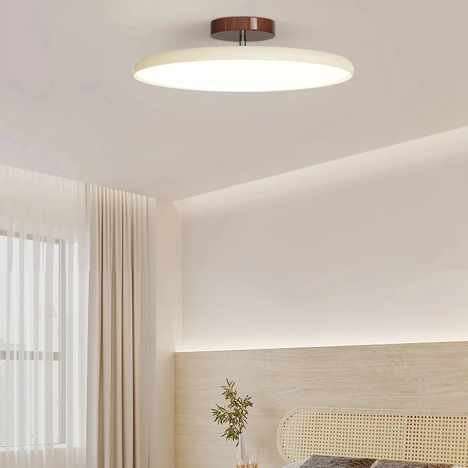 Ceiling Light Adjustable LED with Circular Shade | Drifto
