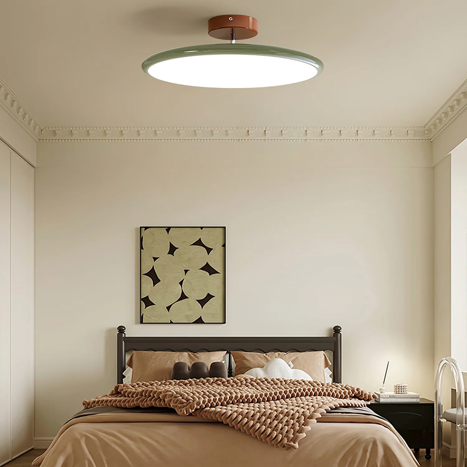 Ceiling Light Adjustable LED with Circular Shade | Drifto