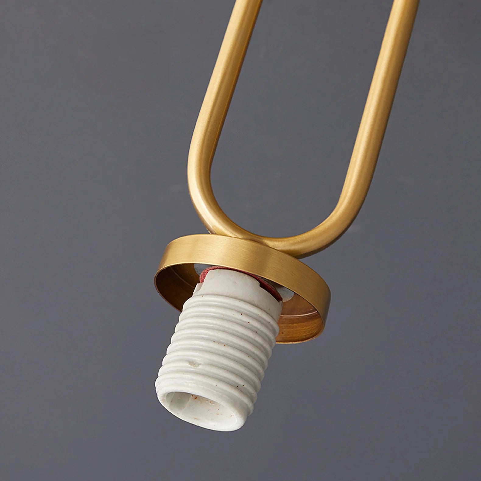 Ceiling Light Brass Glass in Art Deco Style | Ralsera