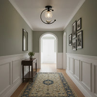 Ceiling Light Brass with Ceramic Bird Modern Style | Avinor