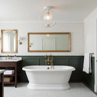 Ceiling Light Brass with Ceramic Bird Modern Style | Avinor