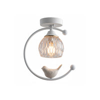 Ceiling Light Brass with Ceramic Bird Modern Style | Avinor