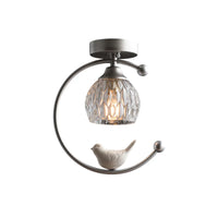 Ceiling Light Brass with Ceramic Bird Modern Style | Avinor