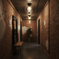 Ceiling Light Brass with Ceramic Bird Modern Style | Avinor