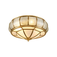 Ceiling Light Colonial Flush Mount Vintage Glass | Velmira