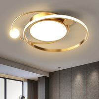 Ceiling Light Copper LED in Modern Style | Cirvalo