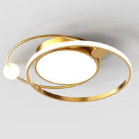 Ceiling Light Copper LED in Modern Style | Cirvalo