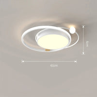 Ceiling Light Copper LED in Modern Style | Cirvalo
