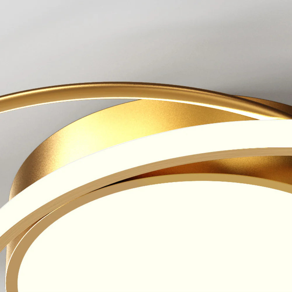 Ceiling Light Copper LED in Modern Style | Cirvalo
