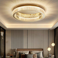 Ceiling Light Crystal Design in Modern Gold | Sulviro