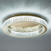 Ceiling Light Crystal Design in Modern Gold | Sulviro