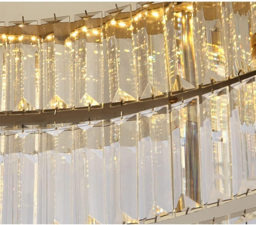 Ceiling Light Crystal Design in Modern Gold | Sulviro