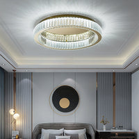 Ceiling Light Crystal Design in Modern Gold | Sulviro