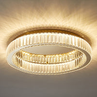 Ceiling Light Crystal Design in Modern Gold | Sulviro