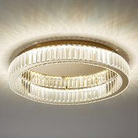 Ceiling Light Crystal Design in Modern Gold | Sulviro