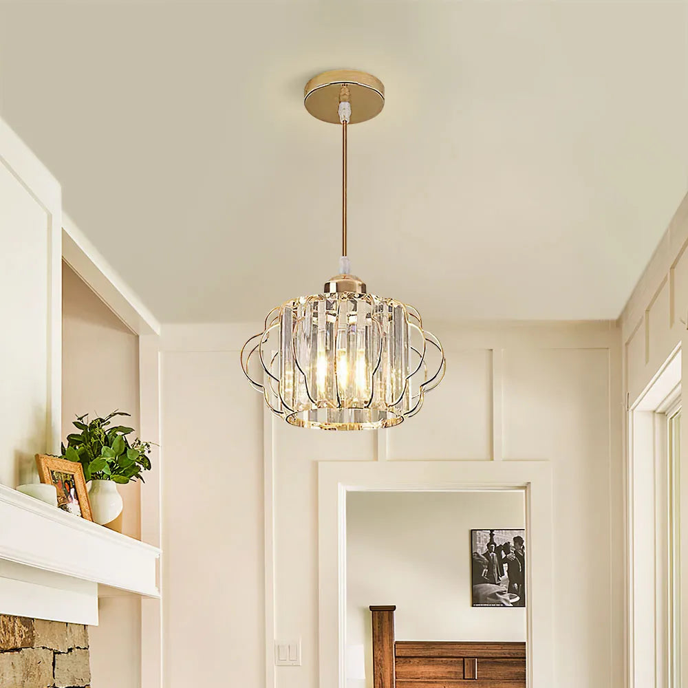 Ceiling Light Crystal Fixture for Contemporary Interiors | Salvion