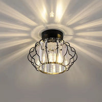 Ceiling Light Crystal Fixture for Contemporary Interiors | Salvion