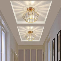Ceiling Light Crystal Fixture for Contemporary Interiors | Salvion