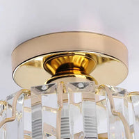 Ceiling Light Crystal Fixture for Contemporary Interiors | Salvion