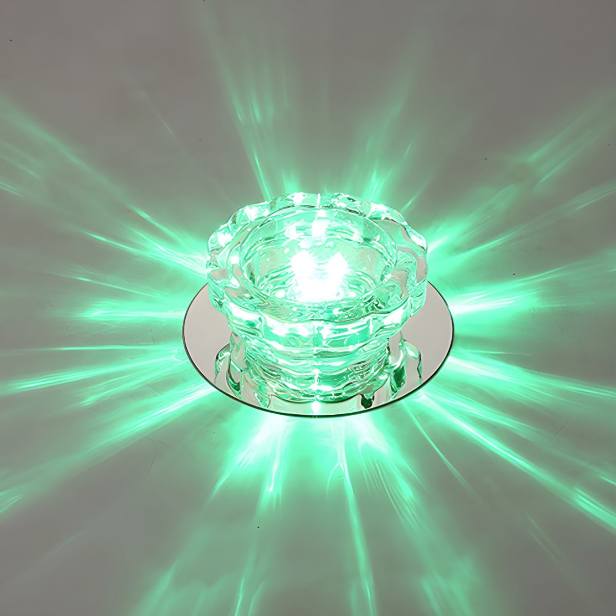 Ceiling Light Crystal Flush Mount Modern Style | Lunvex