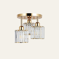 Ceiling Light Crystal Semi Flush Modern Style | Virella