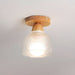 Ceiling Light Cylinder Glass Nordic Modern Style | Zyrona