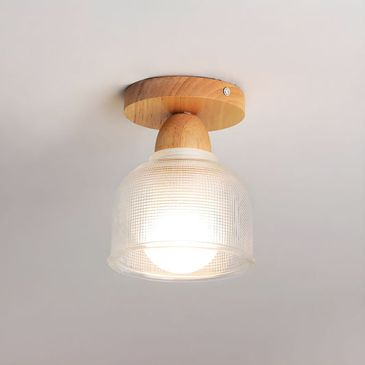 Ceiling Light Cylinder Glass Nordic Modern Style | Zyrona