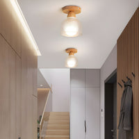 Ceiling Light Cylinder Glass Nordic Modern Style | Zyrona