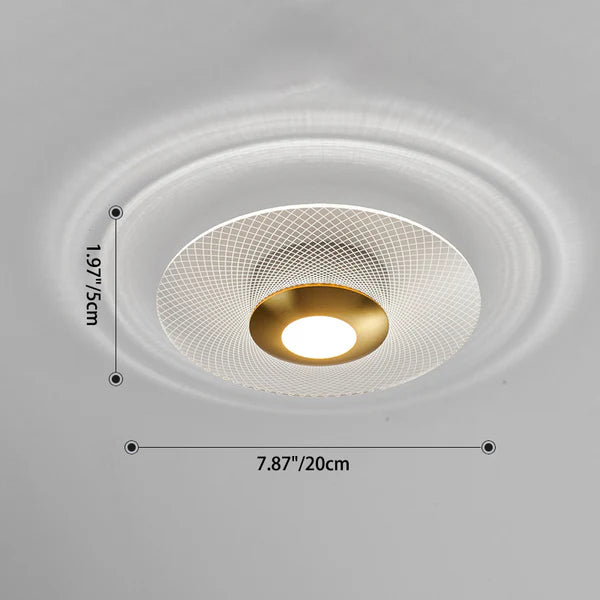 Ceiling Light Dimmable LED in Modern Geometric Design | Garvion