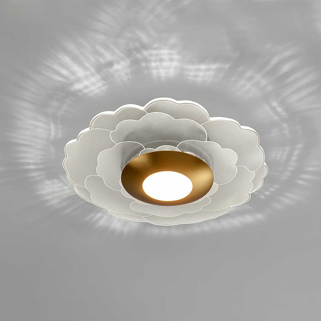Ceiling Light Dimmable LED in Modern Geometric Design | Garvion