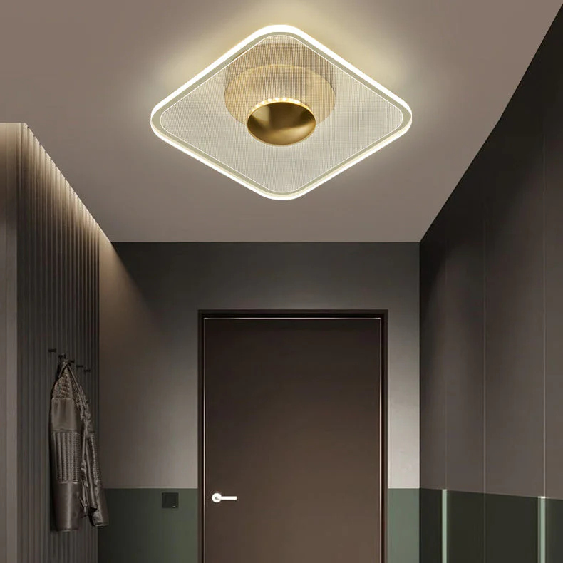 Ceiling Light Dimmable LED in Modern Geometric Design | Garvion